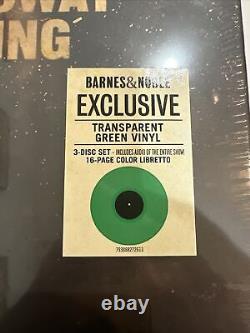 Hadestown Original Broadway Cast 3x Green Vinyl LPs Barnes & Noble Exc