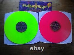 Hallucinogen Twisted Very Good 2 x GREEN & PINK Vinyl LP Record Album BFLLP15