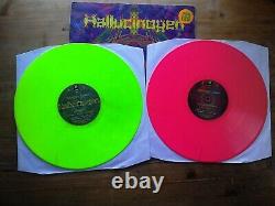 Hallucinogen Twisted Very Good 2 x GREEN & PINK Vinyl LP Record Album BFLLP15