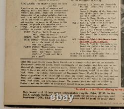 Harry Partch Plectra & Percussion Dances 1953 Subscriber Ed (17/500) Signed