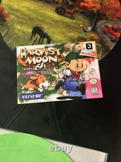 Harvest Moon 64 Vinyl LP Record Soundtrack Nintendo N64 NATSUME OST with Slipmat