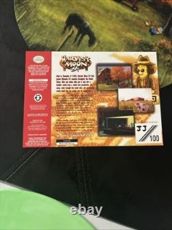 Harvest Moon 64 Vinyl LP Record Soundtrack Nintendo N64 NATSUME OST with Slipmat