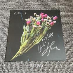 Her's Invitation To Her's Vinyl Record SIGNED Swamp Green 2018 Very Rare Hers