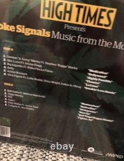 High Times Presents Smoke Signals LP 12 Green Vinyl Record Numbered 2000 Ltd