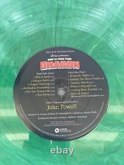 How To Train Your Dragon Vinyl LP RSD 2016 Dragon Eye Green John Powell /2000