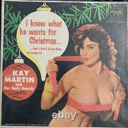 I Know What He Wants For Christmas Kay Martin Adult Vinyl Record FAX GREEN LP