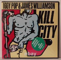 Iggy Pop & James Williamson LP Kill City BOMP Orig'77 Green Vinyl SEALED