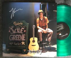 JACKIE GREENE lp Gone Wanderin Dig lbl 2002 Green Vinyl SIGNED Black Crows/DEAD