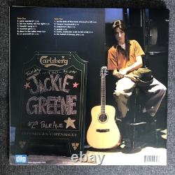 JACKIE GREENE lp Gone Wanderin Dig lbl 2002 Green Vinyl SIGNED Black Crows/DEAD
