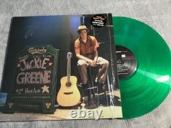 Jackie Greene LP Gone Wanderin Dig Music 2002 Green Vinyl SIGNED Black Crows