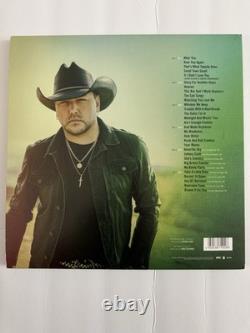 Jason Aldean Macon Georgia 3 LP Green Vinyl Record Album Autographed Signed
