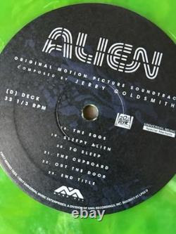 Jerry Goldsmith Alien OST (Mondo 2017 2xLP Acid-Blood Green) NM