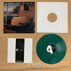 Jimmy Eat World EP Green Marble Color Vinyl Pop Rock Record Fueled by Ramen 1998
