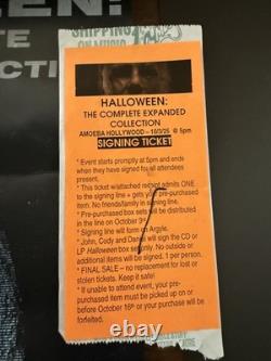 John Carpenter SIGNED Halloween Complete Collection 6 Vinyl Box Set Amoeba LOOK
