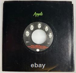 John Lennon / Happy Xmas (War Is Over) / Marbleized Black & Green'71 45 / VG+++