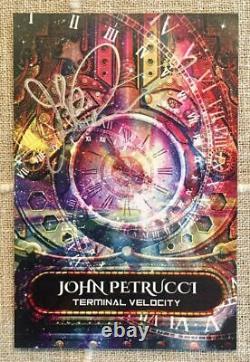 John Petrucci Terminal Velocity (Pearl / Turquoise 2-LP + Signed Card) Portnoy