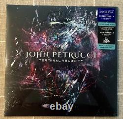 John Petrucci Terminal Velocity (Pearl / Turquoise 2-LP + Signed Card) Portnoy