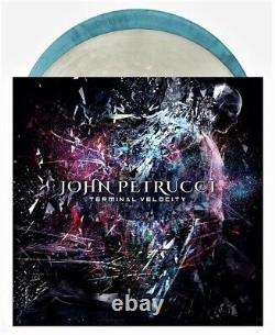 John Petrucci Terminal Velocity (Pearl / Turquoise 2-LP + Signed Card) Portnoy