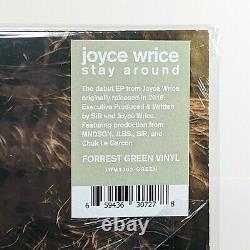 Joyce Wrice Stay Around SIGNED Green Vinyl LE /200 IN HAND FAST SHIP Limited D
