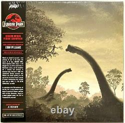 Jurassic Park Soundtrack Translucent Green LP Vinyl Record Album Sealed 180g