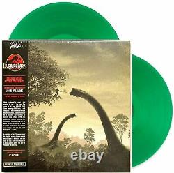 Jurassic Park Soundtrack Translucent Green LP Vinyl Record Album in-shrink