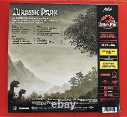 Jurassic park vinyl soundtrack Mondo 2018 RARE GREEN TRANSLUCENT MOND-017