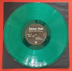 Jurassic park vinyl soundtrack Mondo 2018 RARE GREEN TRANSLUCENT MOND-017