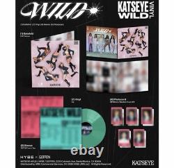 KATSEYE Wild Standard Signed Vinyl Record Precious Jade Presale LP Green Sealed
