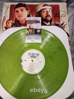 KEVIN SMITH JASON MEWES Signed Jay Silent Bob Reboot Green Vinyl Record JSA