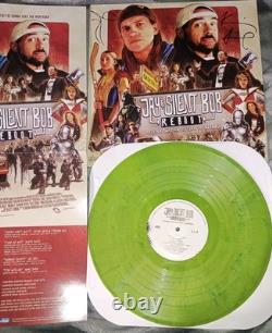 KEVIN SMITH JASON MEWES Signed Jay Silent Bob Reboot Green Vinyl Record JSA