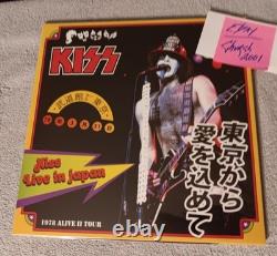 KISS EU Import 2 Lps'KISS LIVE IN JAPAN' (Paul) GREEN Vinyl March 31st 1978