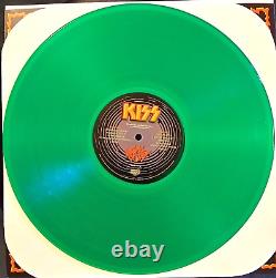 KISS Sonic Boom 2010 Green Vinyl NM LP WithPoster KISS Records 200902