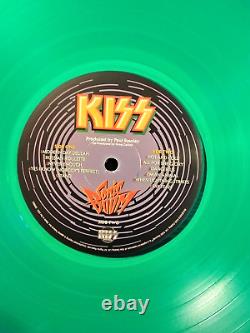 KISS Sonic Boom 2010 Green Vinyl NM LP WithPoster KISS Records 200902