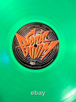 KISS Sonic Boom 2010 Green Vinyl NM LP WithPoster KISS Records 200902