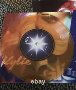 KYLIE MINOGUE Say Something RED Magic YELLOW Real Groove GREEN 7 Vinyl Single