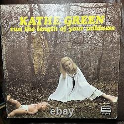 Kathe Green run the length of your wildness PROMO LP -1ST PRESS Vinyl Record