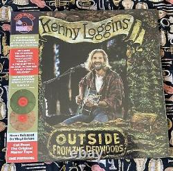 Kenny Loggins Outside From The Redwoods Lp New! Rsd Marbelwood Green & Brown