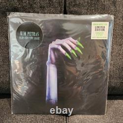 Kim Petras Turn Off The Light Green & Pink Galaxy Colored Vinyl Record 2LP