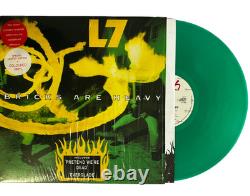 L7 Vinyl Record Bricks Are Heavy Limited Edition Green Vinyl 1992