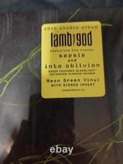 LAMB OF GOD Into Oblivion Bundle Signed CD & Signed Vinyl & First Pressing LP