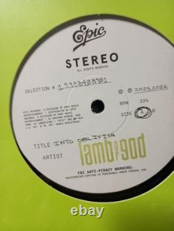 LAMB OF GOD Into Oblivion Bundle Signed CD & Signed Vinyl & First Pressing LP