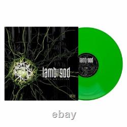 LAMB OF GOD Into Oblivion Neon Green Vinyl SIGNED Webstore Exclusive