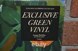 LANA DEL REY Violet Bent Backwards Over The Grass, Ltd 1st Pr GREEN VINYL LP