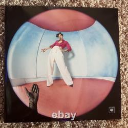 LIKE NEW! Harry Styles Fine Line, Coke Bottle Green, Double LP Vinyl with Poster
