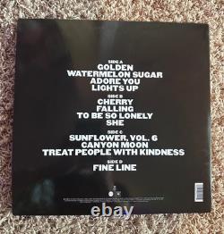 LIKE NEW! Harry Styles Fine Line, Coke Bottle Green, Double LP Vinyl with Poster
