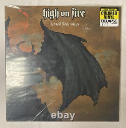 LIMITED Blessed Black Wings by High on Fire (Record, 2005) Light Green Vinyl