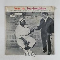 LOU DONALDSON Here'Tis BLP4066 Mono LP Vinyl VG+ Cvr Shrink/VG+ RE 1963 P ear