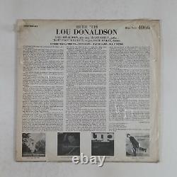 LOU DONALDSON Here'Tis BLP4066 Mono LP Vinyl VG+ Cvr Shrink/VG+ RE 1963 P ear
