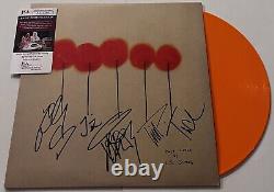 L. S. Dunes Band Signed Past Lives Lp Vinyl Record Anthony Green +4 Ls Jsa Coa