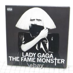 Lada Gaga The Fame Monster 3-LP Color Vinyl Record Set (Silver & Clear Green)